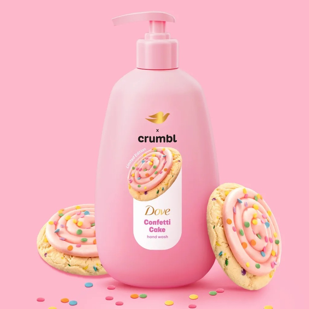 Dove x Crumbl Confetti Cake Hand Wash - Pink